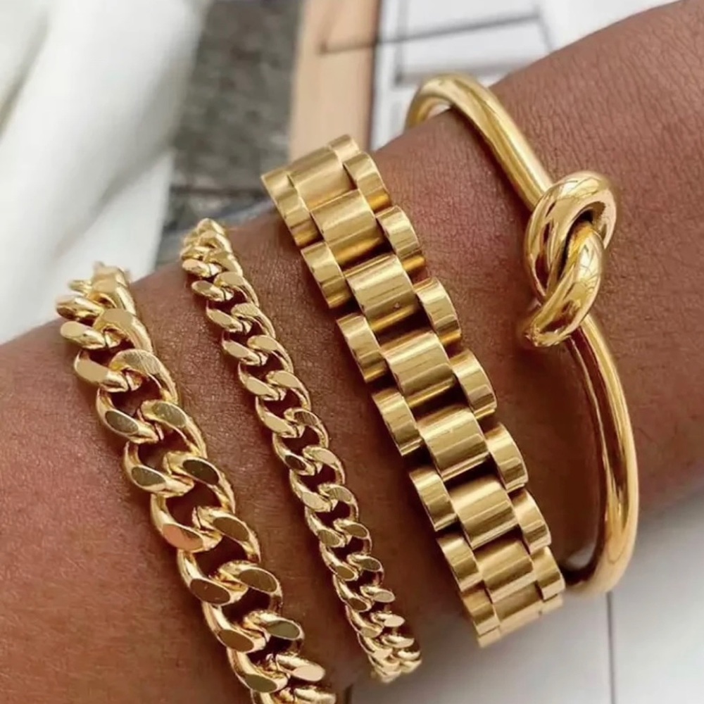 Watch strap bracelet